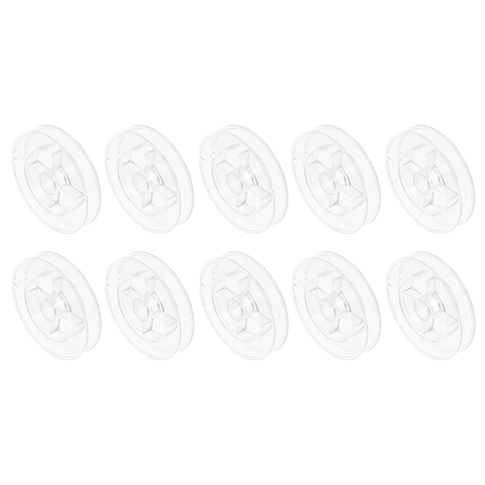 10Pcs Plastic Spools Bobbin For Thread String Wire Rolling