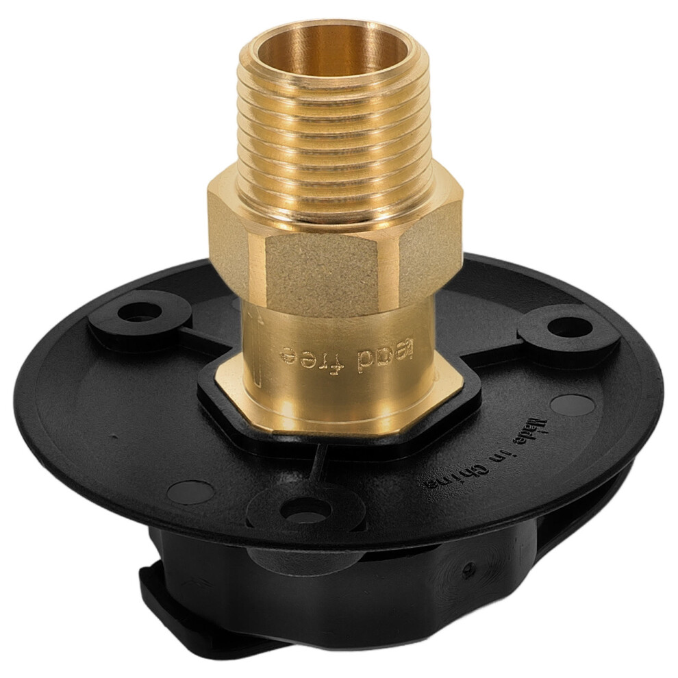 Rv Water Inlet With Threaded Leak Proof Flange And Filter 3361299574038