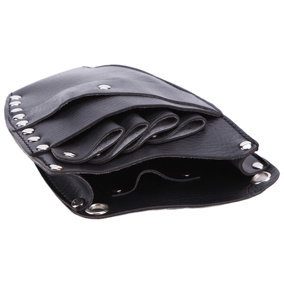 Inoomp Unisex Scissors Pouch Multifunction Shears Combs Waist Bag For Barber