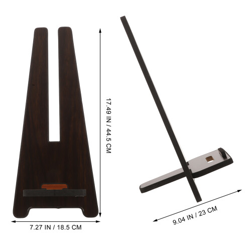 Digital Wind Instrument Stand Wood Display Storage Rack Holder 1
