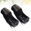 One Pair Black Tassel Epaulet Shoulder Board Badge Bead Decor 9