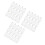 3Pcs 1 Bag Clear Plastic Inflatable Shoe Insert Shape Maintainer 6