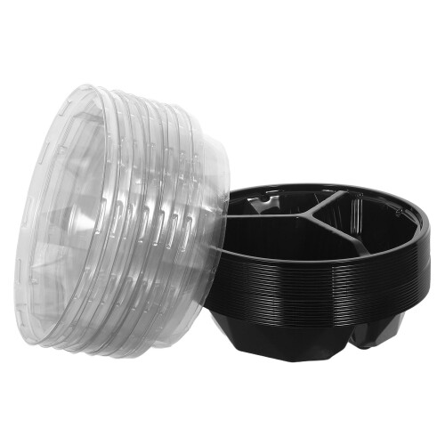 40 Pcs Round With Lids For Fruit And Meal Prep 1