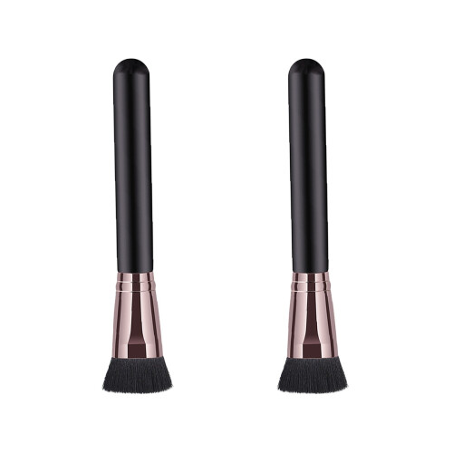 2Pcs Makeup Foundation Brush With Synthetic Bristles 1