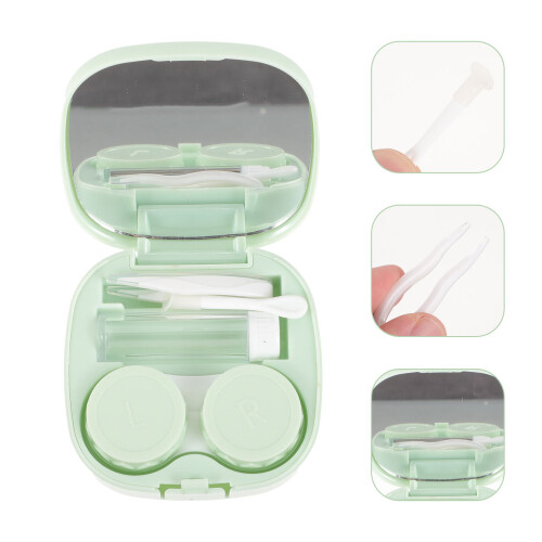 One Set Small Cosmetic Lens Holder Storage Box 1