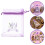 20 Pcs Lavender Sachets Drawstring Mesh Bags Organza Pouches 9