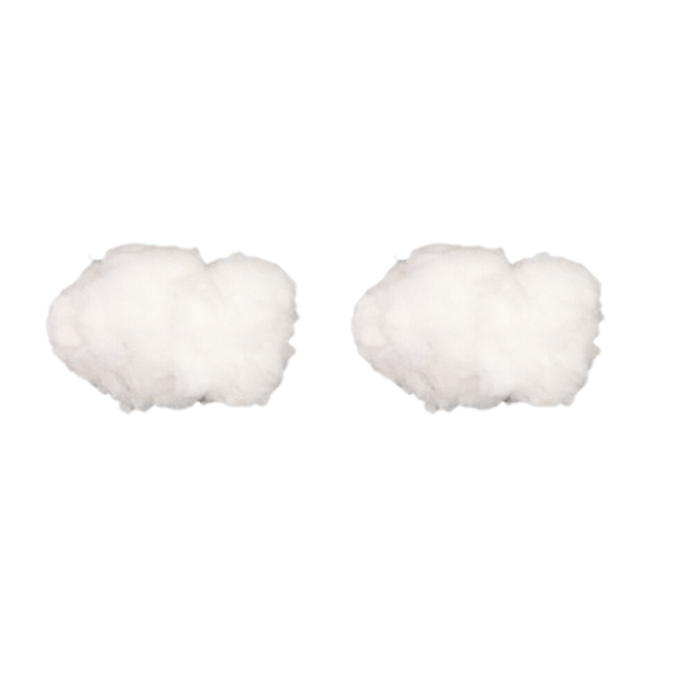 Artibetter 2Pcs Cloud Star Hanging Ornament For Kids Room Wedding Party White