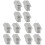 300 Pcs Clothing Washing Guide Tags For Store Use 2