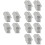 300 Pcs Clothing Washing Guide Tags For Store Use 6