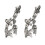 2Pcs Ear Cuffs Clip On Earrings Ear Wrap 2