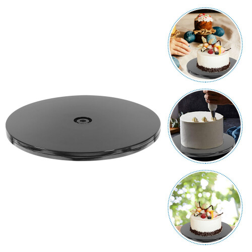Cake Display Stand Rotating Turntable For Kitchen Spice Bottles 2