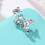 2Pcs Ear Cuffs Clip On Earrings Ear Wrap 7