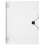 Stabile Dokumentenordnerhülle Transparente Notebook Schutzhülle 3
