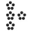 20Pcs Black Plastic Balls for Pinball Machines Durable Fast Launch Toy 10
