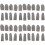 40 Pcs Thimble For Cross Stitch And Needle Felting 5