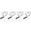 4Pcs 4-Digit Combination Cable Lock For Luggage Bicycles 6