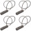 4Pcs 4-Digit Combination Cable Lock For Luggage Bicycles 7