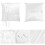1Pc Wedding Ring Bearer Pillow Ring Holder Cushion For Couples 9
