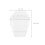 10Pcs Trapezoid Cupcake Cups With Lid 10