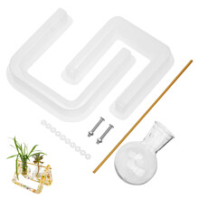 1Set Silicone Propagation Rack Mold DIY Vase Stand Kit for Storage