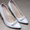 2 Pcs Rhinestone Wing Buckles For Bridal High Heels White 3
