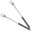 2St Duurzame Felt Drum Mallets Met Zwarte Rvs Voor Drummers 6