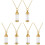 6 Pcs Pet Urn Necklaces Pendant For Ashes Keepsake 4