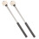 2St Duurzame Felt Drum Mallets Met Zwarte Rvs Voor Drummers 1