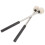 2St Duurzame Felt Drum Mallets Met Zwarte Rvs Voor Drummers 3