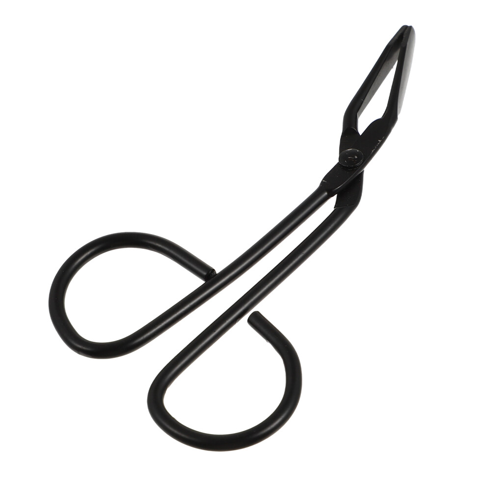Artibetter Black 1Pc Hair Tweezers Epilating Forceps For Eyebrows