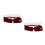 2Pcs Replacement Handle For 500W 700W Steam Iron Plastic Grip 9