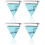 2 Pairs Triangle Turquoise Stud Earrings For Women 5