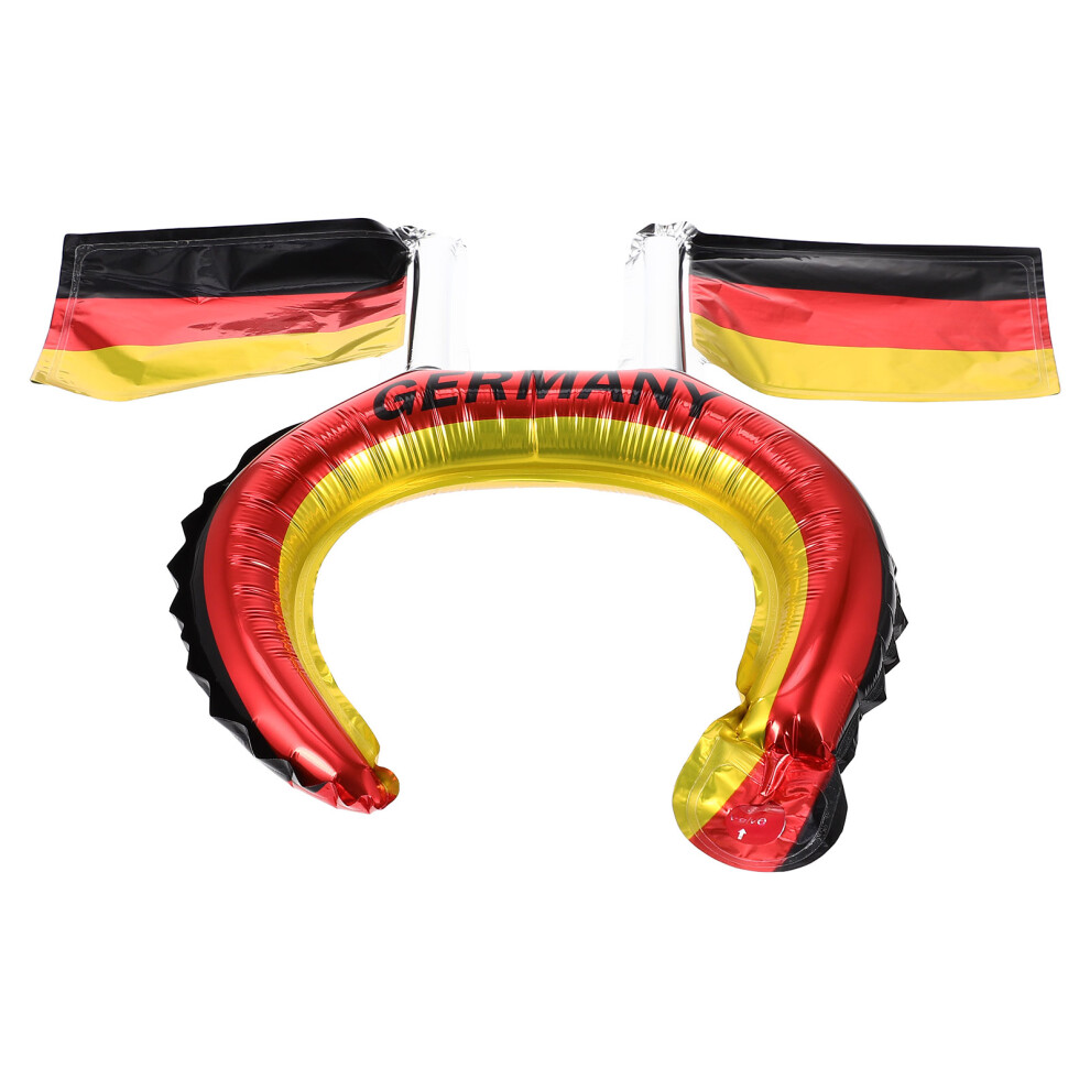 100 Pcs Football Party Inflatable Headbands Aluminum Film-image-OPC-PKXCXY9-NEW