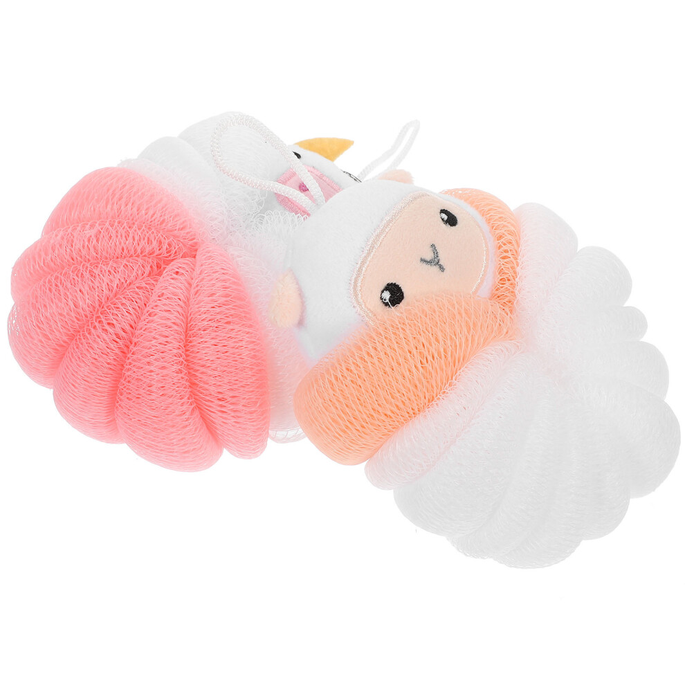 2Pcs Cartoon Animal Shape Body Scrubber Exfoliating Bath Balls Villcase