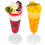 2pcs artificial ice cream fruit dessert cupcake models for photo props 8