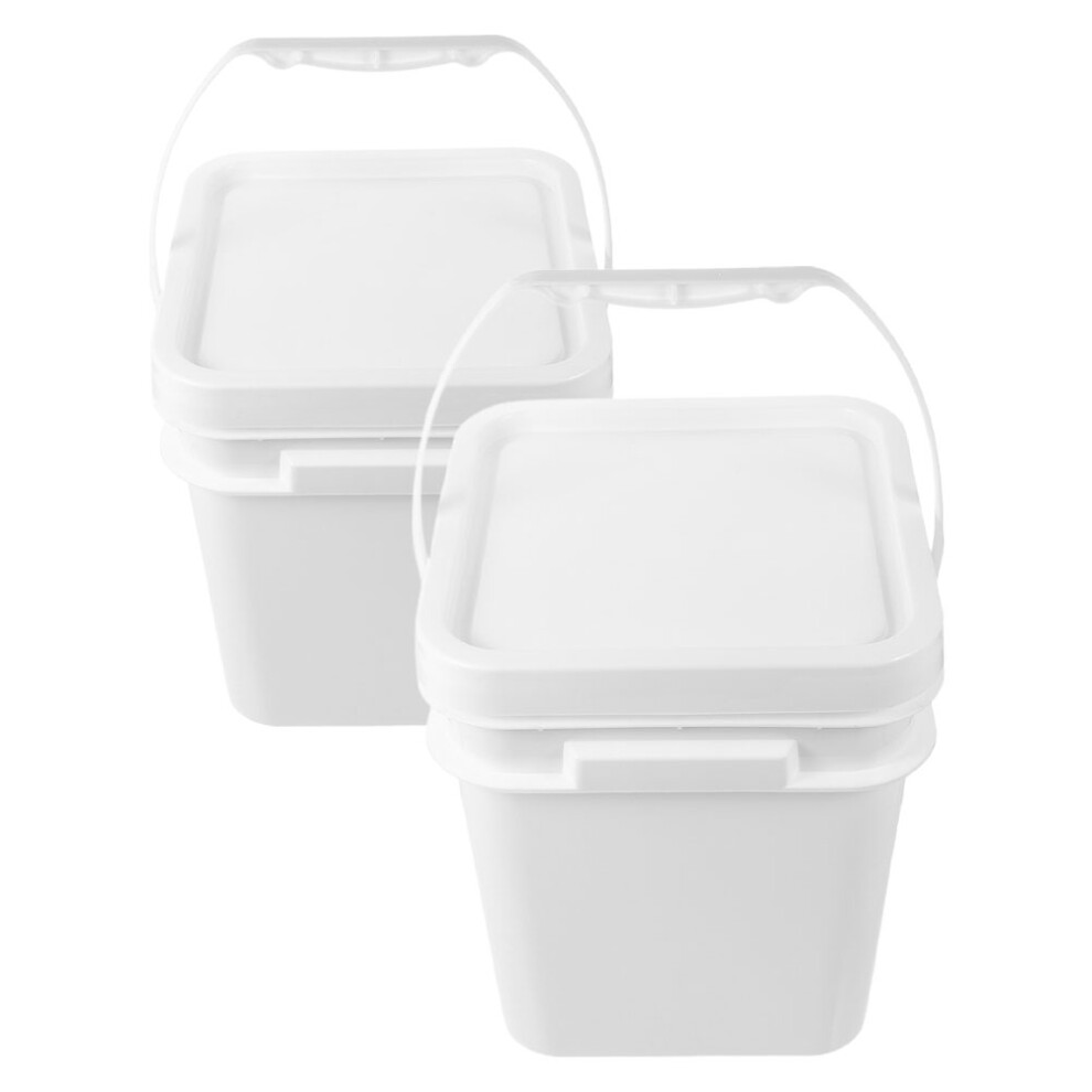 2Pcs Plastic Paint Pail Storage Bucket For Oil Paint Packaging-image-OPC-PKXCYPJ-NEW