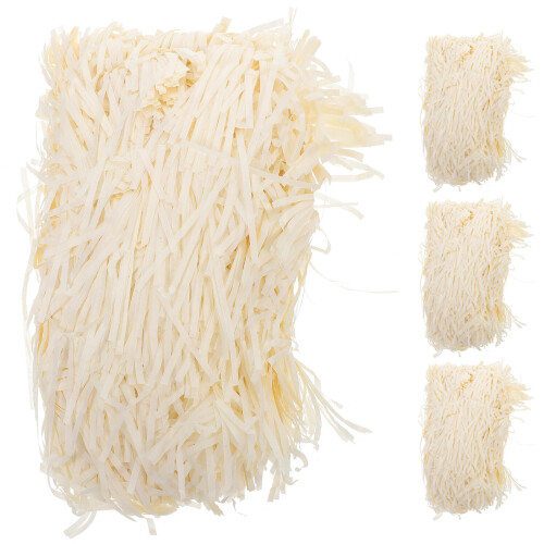 4 Bags Shredded Tissue Paper For Gift Stuffing And Diy Packaging