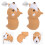 One Pair Animal Shape Ear Studs Creative Trendy Ear Decoration 4