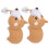 One Pair Animal Shape Ear Studs Creative Trendy Ear Decoration 3