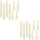 16 Pcs Plastic Bone Folder Paper Creaser For Paper Crafts Bookbinding 8