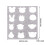 Needle Felting Applique Template Wool Diy Stencil Convenient Craft 11