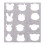 Needle Felting Applique Template Wool Diy Stencil Convenient Craft 2