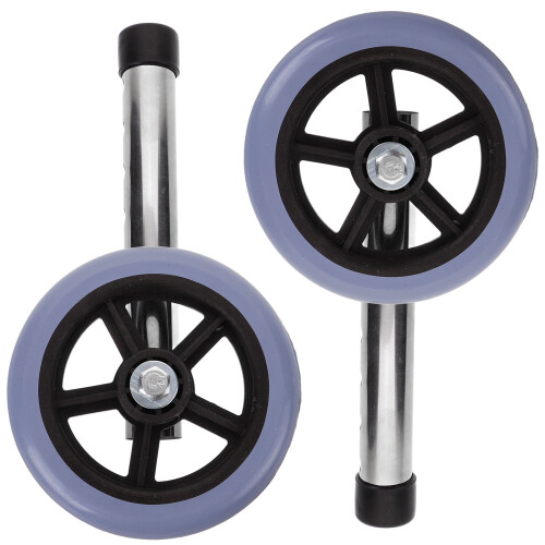 One Pair Front Wheel Replacement For Walking Aid Mute Walker