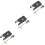 3 Sets Metal Bow Frog For Cello And Violin Replacement With Screw 5