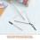 One Set Triangle Instrument For Kids 5 Inch With Striker 8