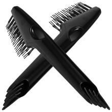 2Pcs Elastic Comb Cleaner Hair Brush Cleaning Tool For Salon Home Use