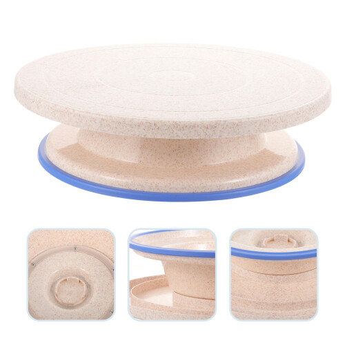 Cake Decorating Turntable Non-Skid Revolving Stand for Cake Making 2
