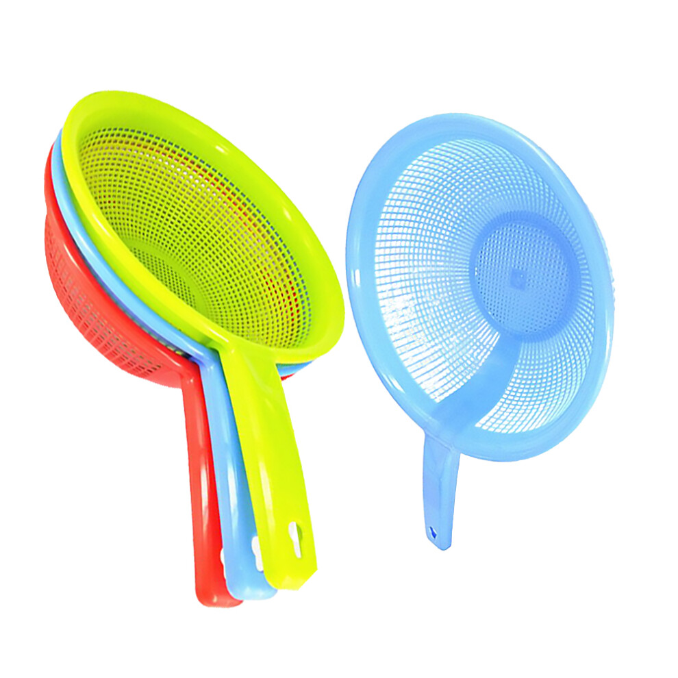 8 Pcs Plastic Drain Basket With Handle For Washing Vegetable Fruit-image-OPC-PKXD2HX-NEW