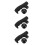 3Pcs Trekking Poles Handle Grip With Compass 5