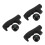 3Pcs Trekking Poles Handle Grip With Compass 7